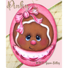 Pinky Oval Ornament