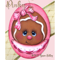 Pinky Oval Ornament
