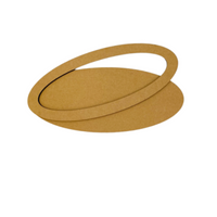 6" x 14" Oval Frame Board