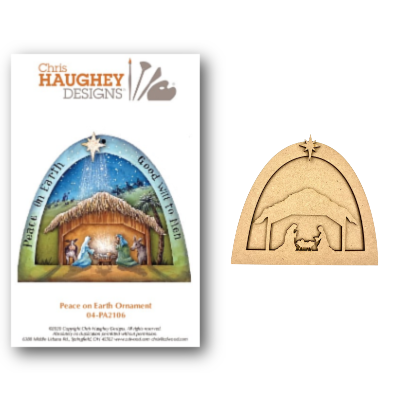 Peace on Earth Manger Ornament Bundle PA2106