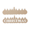 Christmas Overlay 2pc Plaque