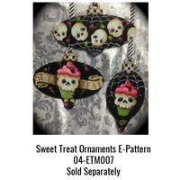 7" Oval Bulb Ornament