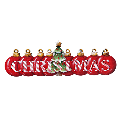 Christmas Ornaments Overlay E-pattern by Chris Haughey