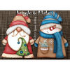 Kringle Santa Ornament By Susan Kelley