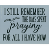 I Still Remember Stencil