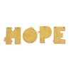 HOPE Letters Ornament 4 pc. Kit