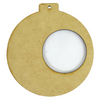 Side Frame Round Infinity Ornament