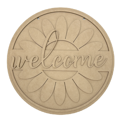 Welcome - Large Daisy Hanger Kit