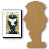 Police Officer Gnome Bundle by Jeannetta Cimo