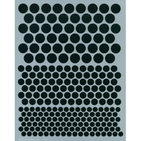 Dancing Dots Stencil