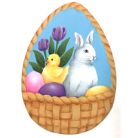 Easter Basket E-Pattern By Donna Hodson