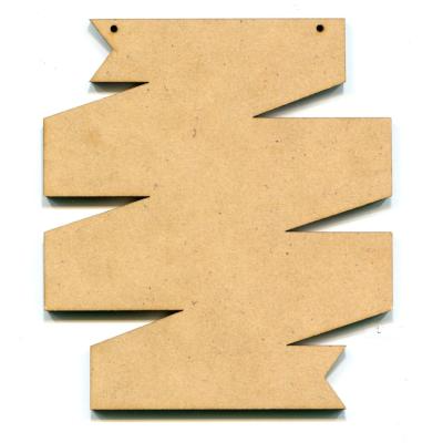 Wide Ribbon Ornament
