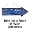Follow the Star Stencil
