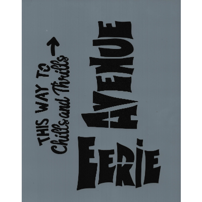 Eerie Avenue Stencil