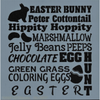 Easter Subway Stencil