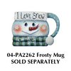 Snowman Mug Plaque