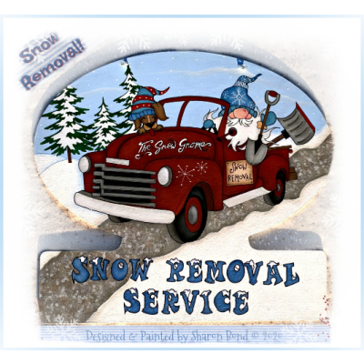 Snow Removal E-Pattern By Sharon Bond