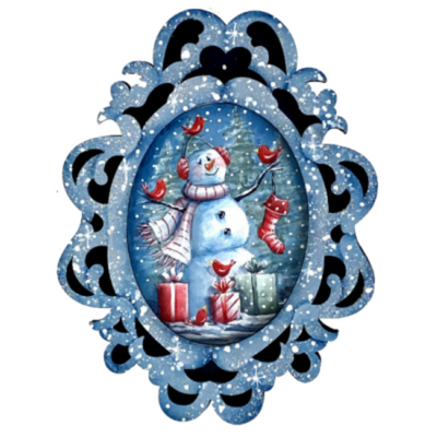 Freezing Season Ornament E-Pattern by Chris Haughey