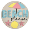 Beach Please Hanger Kit