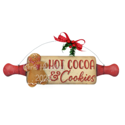 Baking with Ginger Plaque Pattern by Chris Haughey