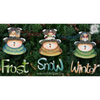 Frosty Ornaments E-Pattern By Paola Bassan
