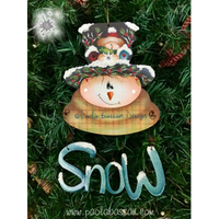 Frosty Ornaments E-Pattern By Paola Bassan