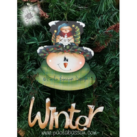 Frosty Ornaments E-Pattern By Paola Bassan