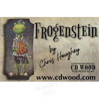 Frogenstein Plaque Pattern by Chris Haughey