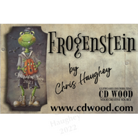 Frogenstein Plaque E-Pattern by Chris Haughey