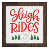 Sleigh Rides 25¢ Stencil