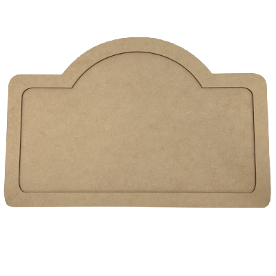 Rounded Arch Framed Plaque