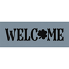 Welcome - Clover Stencil