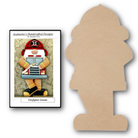 Firefighter Gnome Bundle by Jeannetta Cimo