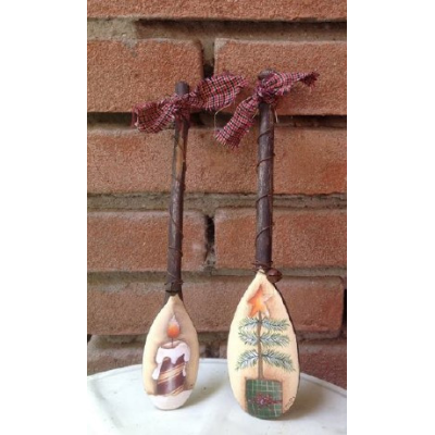 Spoon Christmas Ornaments E-Pattern
