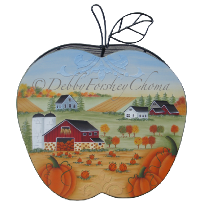 Harvest Time Apple Basket E-Pattern
