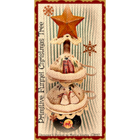Primitive Funnel Christmas Tree E-Pattern