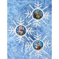 Woodland Snowflakes Ornament E-Pattern by Chris Haughey