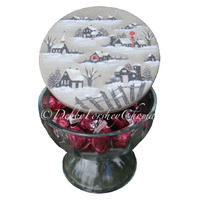 Winter Scene Candy Dish E-Pattern