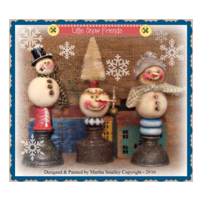Little Snow Friends E-Pattern by Martha Smalley