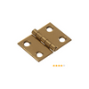 1-1/2" x 1-1/4" Solid Brass Broad Hinges - 2 pack