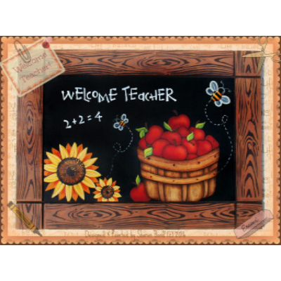 Welcome Teacher E-Pattern by Sharon Bond