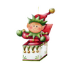 Elf in the Box Ornament E-Pattern