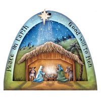 Peace on Earth Ornament E-Pattern by Chris Haughey