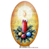Christmas Candle Plaque E-Pattern