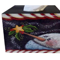 Wintery Tissue Box E-Pattern