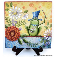 Artistic Amphibian Plaque E-Pattern