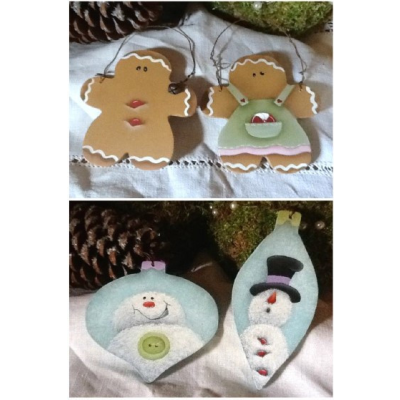 Christmas Ornaments E-Pattern