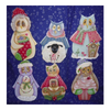 Six Owl Ornaments E-Pattern