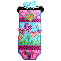 Love Blooms Here Banner E-Pattern