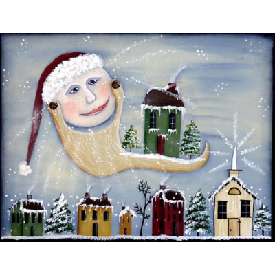 Moon Santa E-Pattern